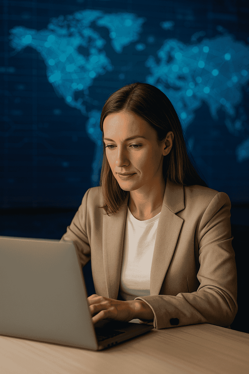 Interfaz de Talentum Score mostrando evaluación de oferta laboral